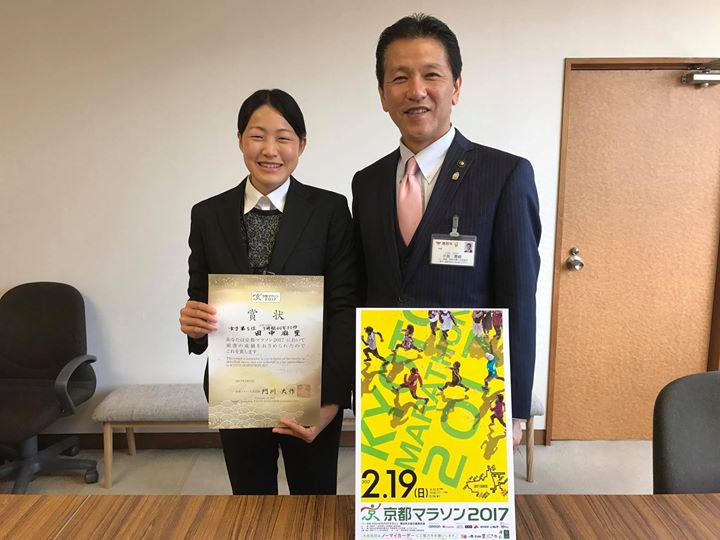 2月28日に行われた京都マラソン。