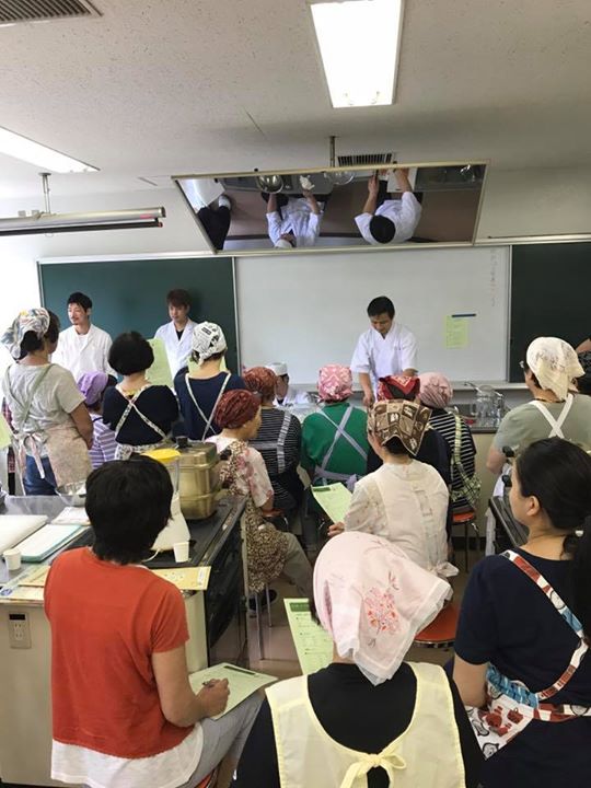 料理人による料理教室