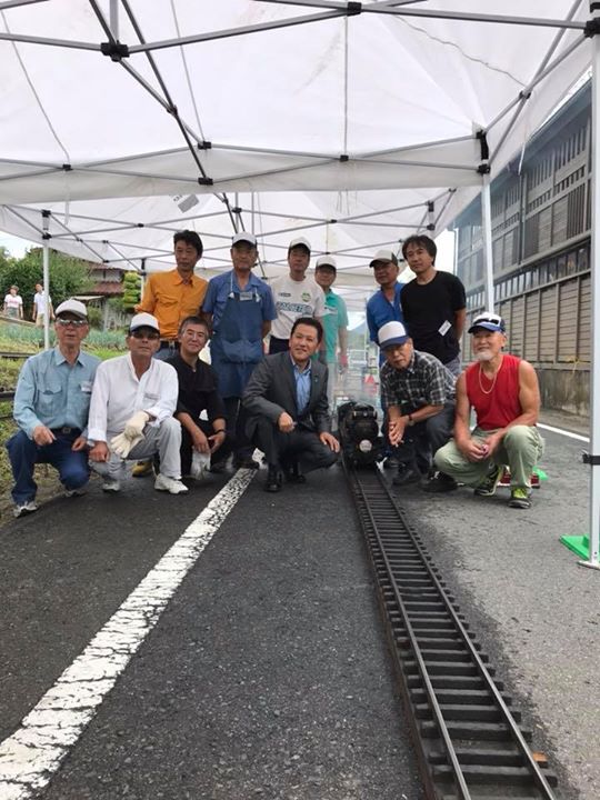 飯羽電車道祭