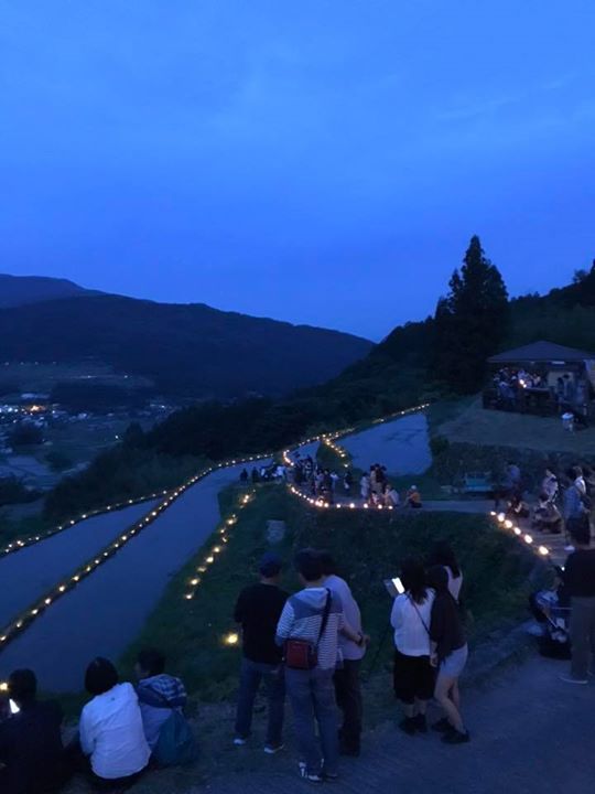 田の神様灯祭り
