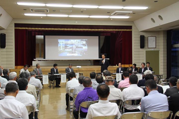 本日14日から、地域懇談会が始まりました。